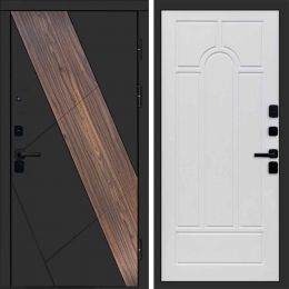 Входная дверь Termo-door Нова - Арка Белое дерево