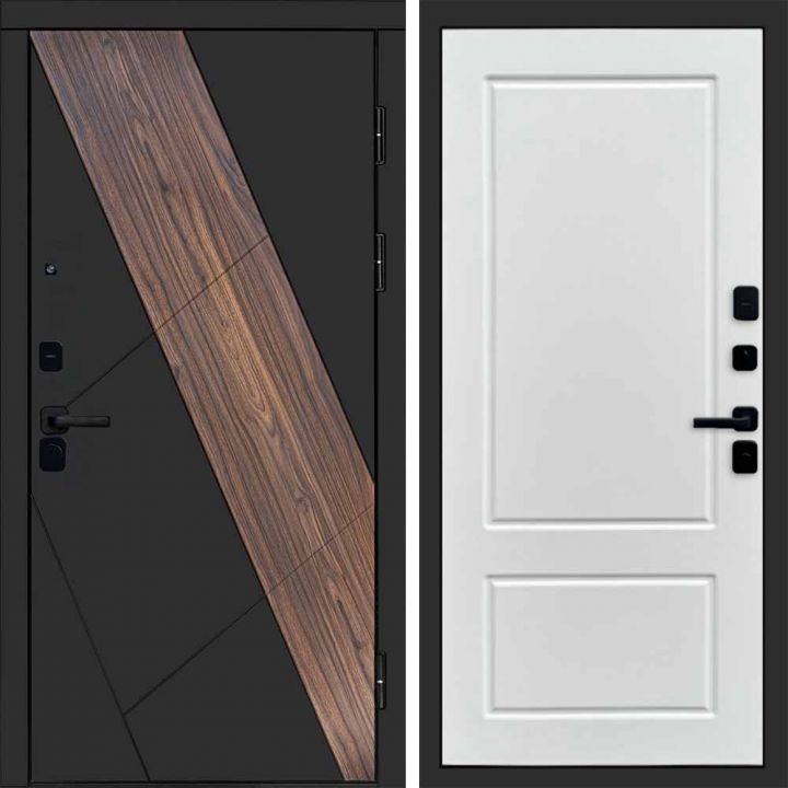 Входная дверь Termo-door Нова - Мадрид Белый софт