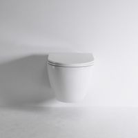 Белый подвесной унитаз TECESpring R со смывом Tornado и сиденьем микролифт 9700998 схема 3