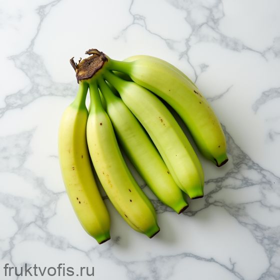 Бананы зеленые
