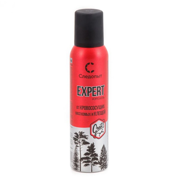 Репеллент СЛЕДОПЫТ "EXPERT GREAT FORMULA" аэрозоль, 150 мл.