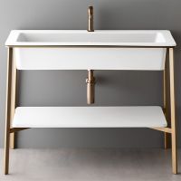 Cielo I Catini Catino Rettangolare раковина 1100x540x180 мм, без отверстий под сметитель, без перелива схема 1