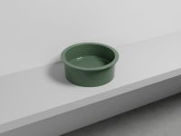 Cielo Catino 65 раковина  450х160 мм, накладная, круглая, без отверстий для смесителя, без перелива схема 3