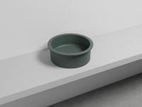 Cielo Catino 65 раковина  450х160 мм, накладная, круглая, без отверстий для смесителя, без перелива схема 17