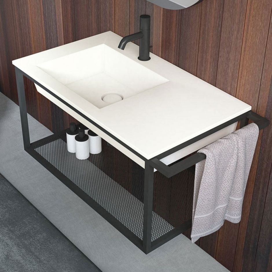 Cielo Era мойка 480х460х140 мм, накладная/подвесная, без отверстия для смесителя, без перелива, в комплекте крепление