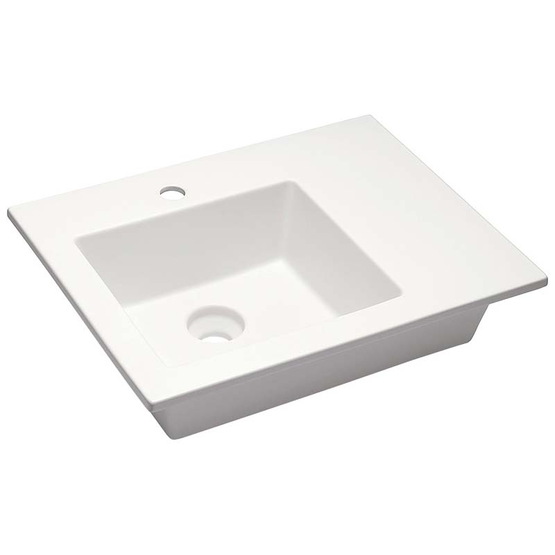 Cielo Era раковина 600х460х140 мм, накладная/подвесная, чаша справа, без отверстия для смесителя, без перелива, в комплекте крепление