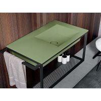 Cielo Era мойка 800х460х140 мм, накладная/подвесная, чаша справа, без отверстия для смесителя, без перелива, в комплекте крепление схема 3