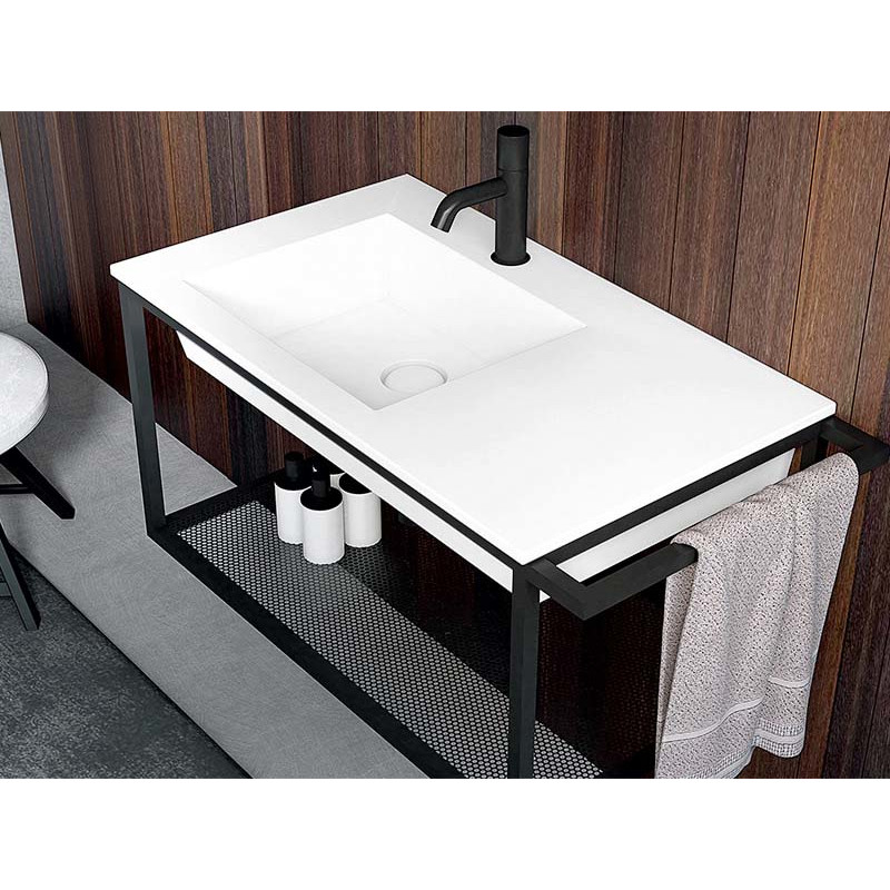 Cielo Era мойка 800х460х140 мм, накладная/подвесная, чаша слева, без отверстия для смесителя, без перелива, в комплекте крепление ФОТО