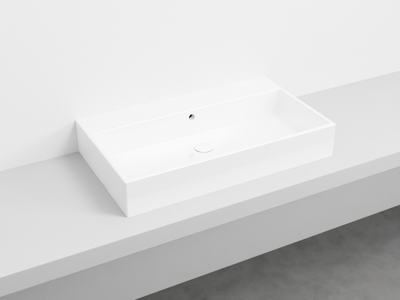 Cielo Smile раковина 800х460х130 мм, подвесная/накладная, без отверстий для смесителя, без перелива, с переливом ФОТО