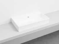 Cielo Smile раковина 800х460х130 мм, подвесная/накладная, без отверстий для смесителя, без перелива, с переливом схема 3