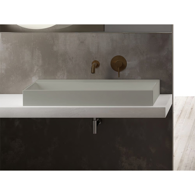 Cielo Smile раковина 1000х460х130 мм, подвесная/накладная, без отверстий для смесителя, без перелива, с переливом ФОТО