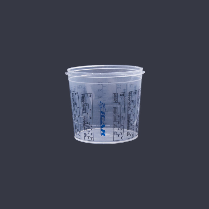 ICAR Ёмкость пластиковая мерная в комплекте с крышкой, объём 385мл.