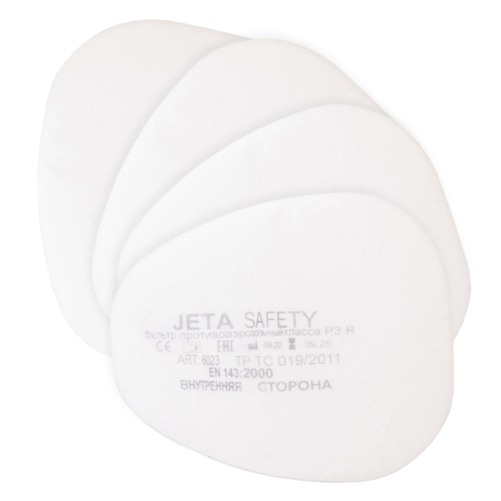 Jeta Safety 6023 Предфильтр от пыли и аэрозолей P3 R (4 шт.)