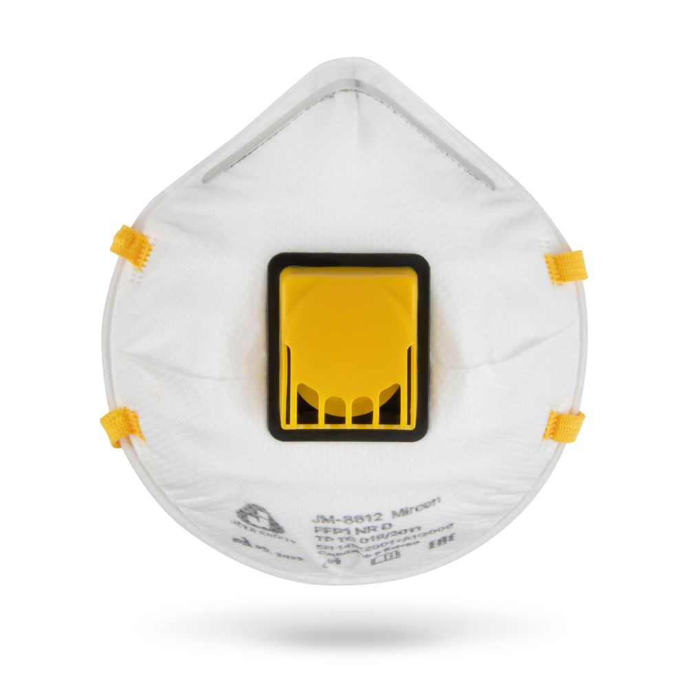 Jeta Safety JM-8612 Чашеобразный респиратор с клапаном (FFP1 NR D), 10шт.