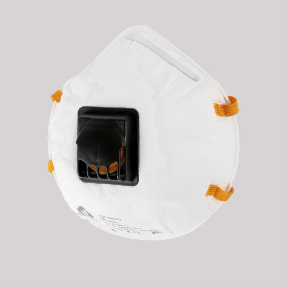 Jeta Safety JM-8632 Чашеобразный противоаэрозольный респиратор (FFP3 NR D), 10шт.