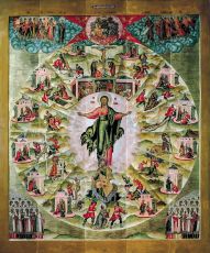 Икона "Апостольская проповедь": Вестники Христовы (рукописная)