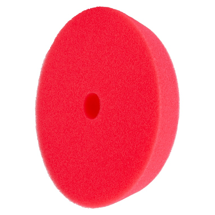 Hanko Полировальный диск экстра мягкий 150X25мм. с центральным отверстием для использования с ротор-орбитальной (эксцентриковой) машинкой, красный