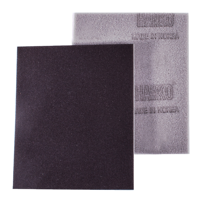 Hanko Sponge Губка абразивная односторонняя, 115мм.х140мм.х5мм., Р120 Fine., в упаковке 20шт.