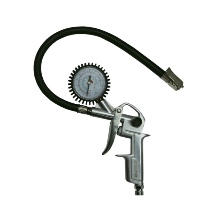 Jeta PRO JTG3 Пистолет для накачки шин с манометром и шлангом 40см., максимальное давление 12бар