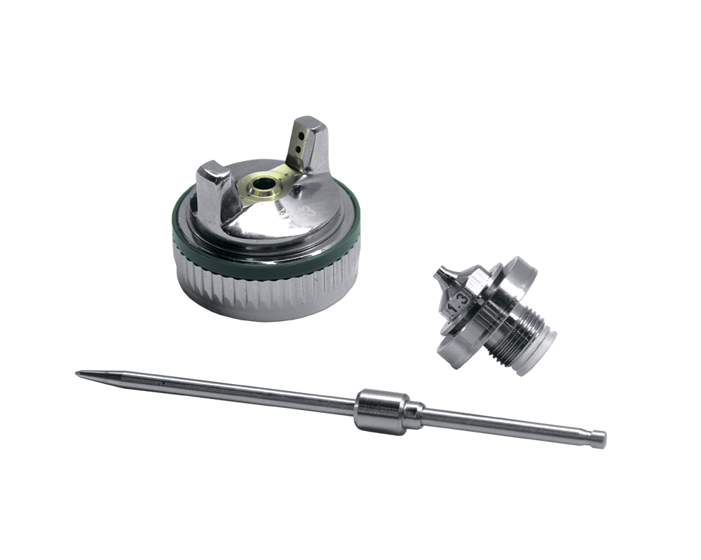 Jeta PRO NK JP929 HVLP Ремонтные наборы для краскораспылителей (головка с крышкой, сопло, игла 1,3мм. и 1,4 мм. для JP929 HVLP)