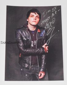 Автограф: Джерард Уэй. My Chemical Romance