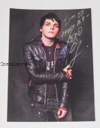 Автограф: Джерард Уэй. My Chemical Romance