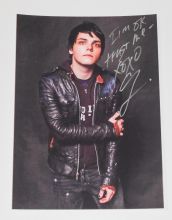Автограф: Джерард Уэй. My Chemical Romance