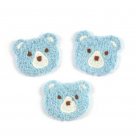 фото нашивка мишка голубой VAS-BEAR.гол