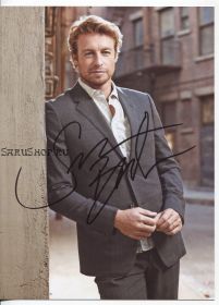 Автограф: Саймон Бейкер. Менталист / The Mentalist