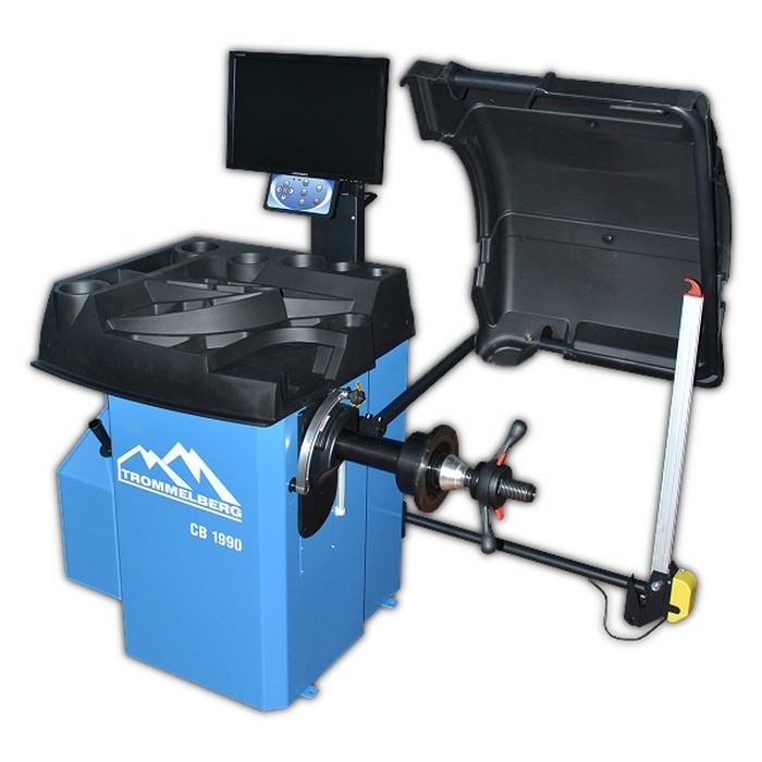 Trommelberg CB1990B Cтанок балансировочный с автовводом данных и компьютерным монитором