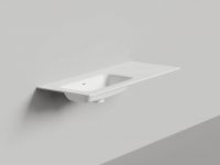 Подвесная раковина Salimi Onda Flow Round 72x34 14022052MN схема 2