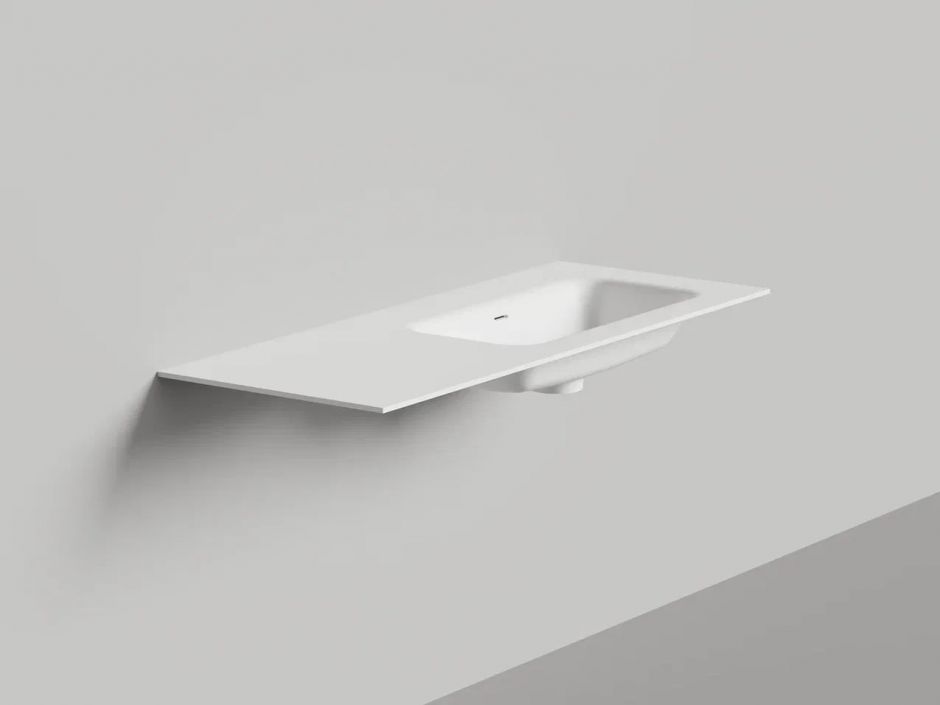 Подвесная раковина Salimi Onda Flow Round 72x34 14022052MN ФОТО