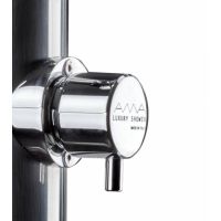 Уличный душ AMA Mercurio из нержавеющей стали и системой антиобледенения No Frost MR3600S схема 2