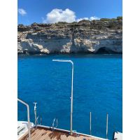 Уличный душ AMA Mercurio из нержавеющей стали и системой антиобледенения No Frost MR3600S схема 4