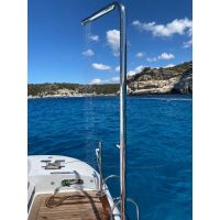 Уличный душ AMA Mercurio из нержавеющей стали и системой антиобледенения No Frost MR3600S схема 5