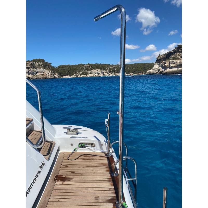 Уличный душ AMA Mercurio из нержавеющей стали и системой антиобледенения No Frost MR3600S ФОТО