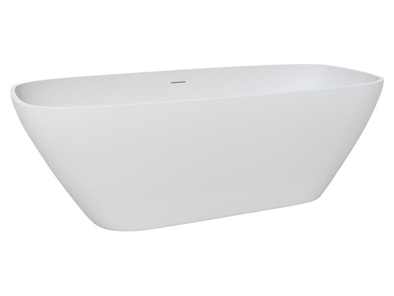 Изображение Ванна отдельностоящая UNI-FLOW CONO FS306-1700 в комплекте со сливом переливом Solid 170x80x55 см