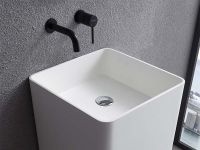 Напольная раковина UNI-FLOW KUBE FS502-400 схема 2 Напольная раковина UNI-FLOW KUBE FS502-400 схема 2