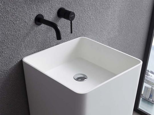 Напольная раковина UNI-FLOW KUBE FS502-400 схема 2 Напольная раковина UNI-FLOW KUBE FS502-400 схема 2