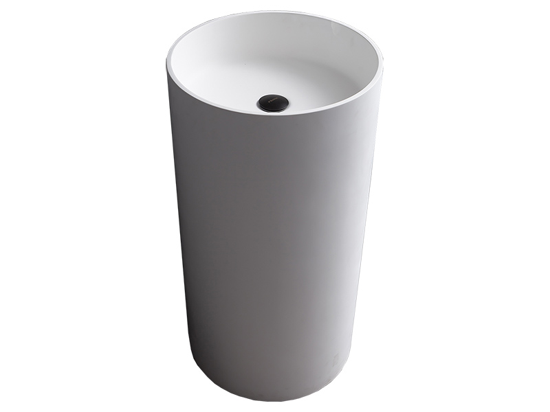 Отдельностоящая напольная раковина UNI-FLOW CILINDRO FS504-450