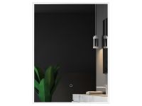 Зеркало UNI-FLOW M-010 100x80 см c подсветкой схема 1