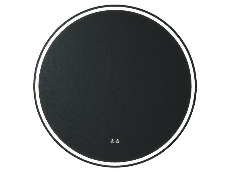 Изображение Зеркало c антизапотеванием и подсветкой UNI-FLOW M-201 D-80 см