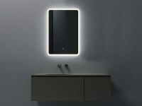 Зеркало UNI-FLOW M-647 с защитой от запотевания и подсветкой  60x80 см схема 2