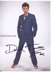 Автограф: Дэвид Теннант. Доктор Кто / Doctor Who