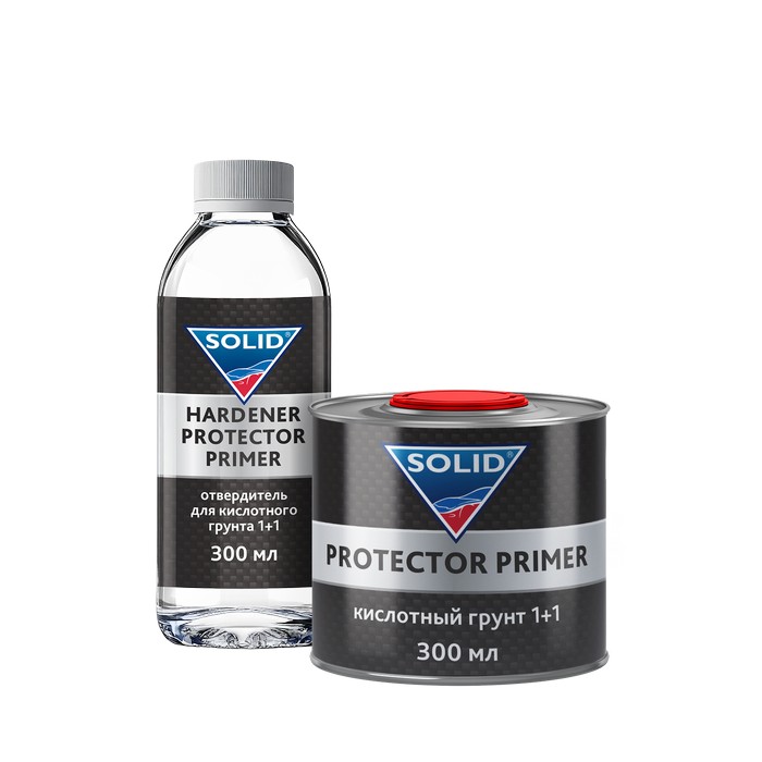 Solid 338.0303.3 PROFESSIONAL LINE PROTECTOR PRIMER кислотный грунт 1+1 с отвердит., 300мл.+300мл.