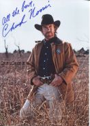 Автограф: Чак Норрис. Крутой Уокер, Техасский рейнджер / Walker, Texas Ranger