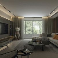 Светильник трековый SKYLINE 220 LED 3000K в интерьере