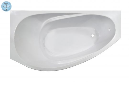 Ванна из литьевого мрамора Marmo Bagno Турин 170х95 схема 2