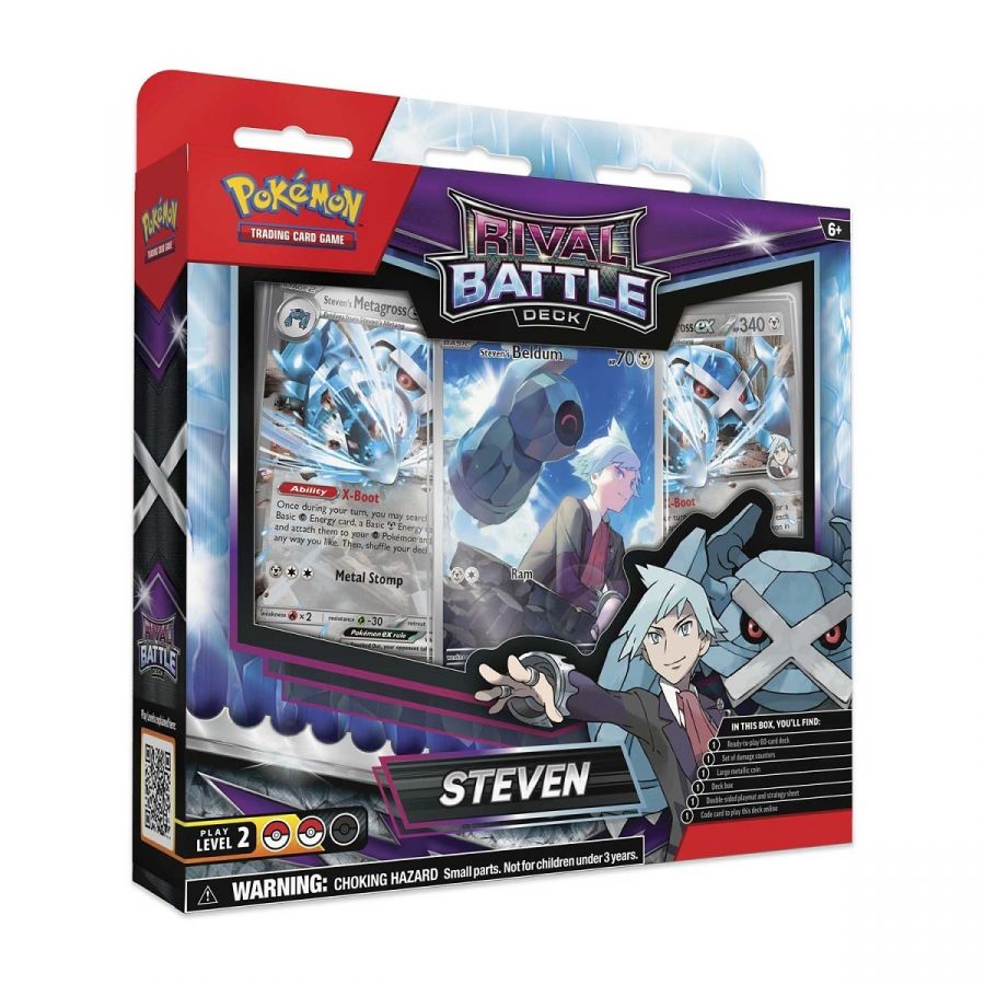 Pokemon TCG: Rival Battle Deck (Steven) - English