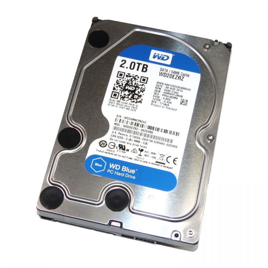 Жесткий диск WD Blue 2 ТБ